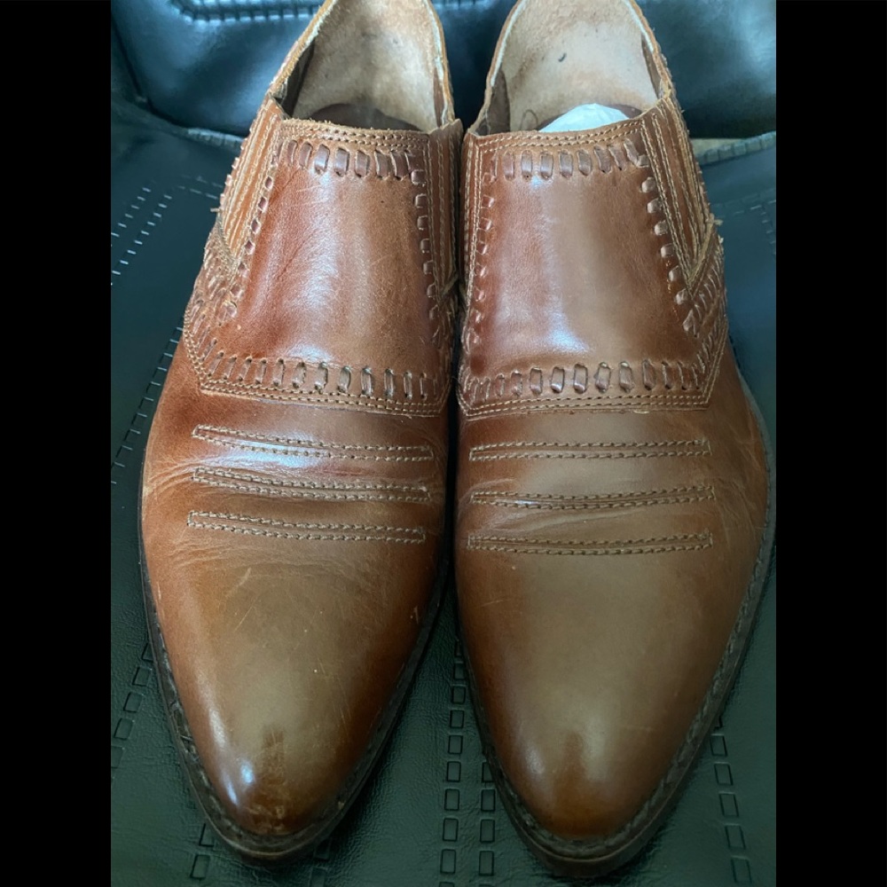 Vintage Paola Fellicce Men’s Leather Oxfords Size 9D